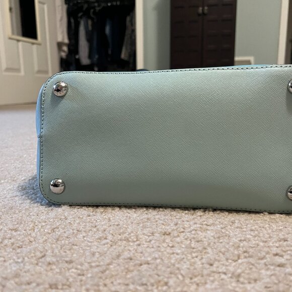 Michael Kors Medium Jet Set Snap Pocket Tote, Teal/Blue - Picture 3 of 12